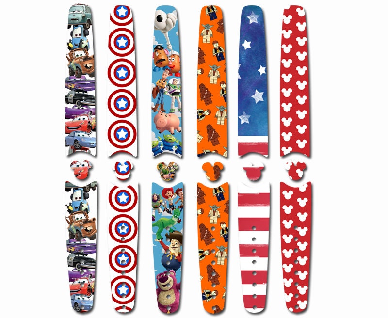 Waterproof Disney Magic Band Skins and Decals for by