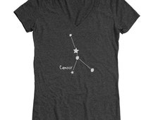 cancer zodiac sign t shirt