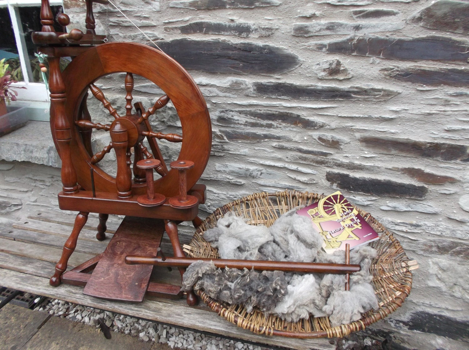 Ashford Traveller Spinning Wheel fully restored