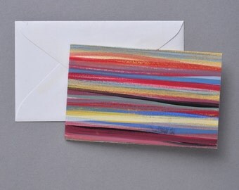 Stripped Gift Card with Envelope