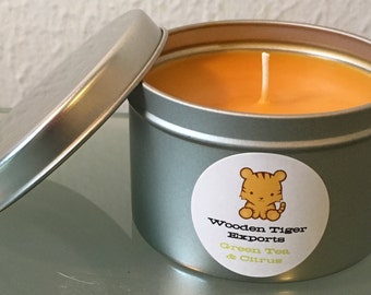 Soy Candle - Green Tea & Citrus