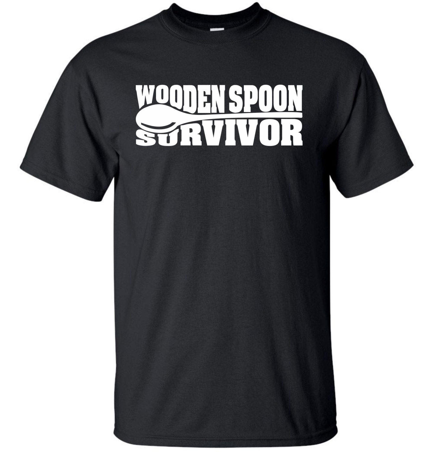 wooden spoon survivor t shirt