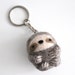 sloth plush keychain