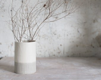Ceramic Vase, Flower Vase, Ceramic Flower Pot, Pottery Vase, Modern Ceramic Vase, Ceramic Utensil, Pottery Gift, Ceramic utensil jar