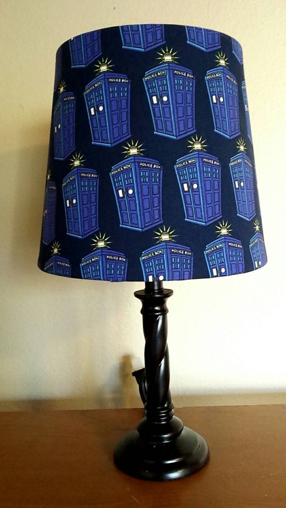 Doctor Who Inspired: Tardis Lamp Shade