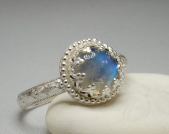 moonstone engagement ring – Etsy