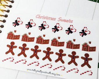 Christmas Sweets Planner Stickers