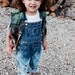 Acid Washed Distressed Overalls, Made to Order, The Original Distressed Overalls, 90's Grunge, Kids Overalls, Boy's overalls, Toddler