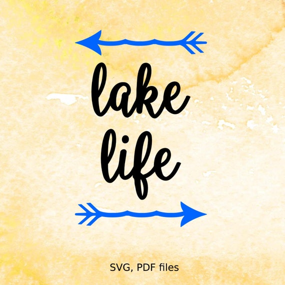Download Lake Life SVG cutting file for silhouette svg file for