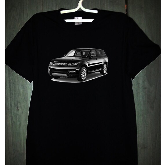 Range Rover Land Rover tshirt car auto black and by