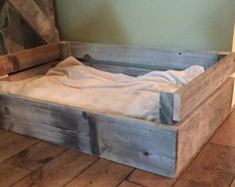 Wood dog beds | Etsy