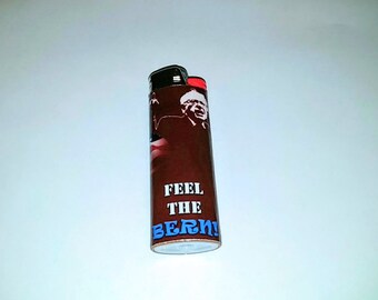 Custom Bernie Sanders Feel The Bern! Lighter