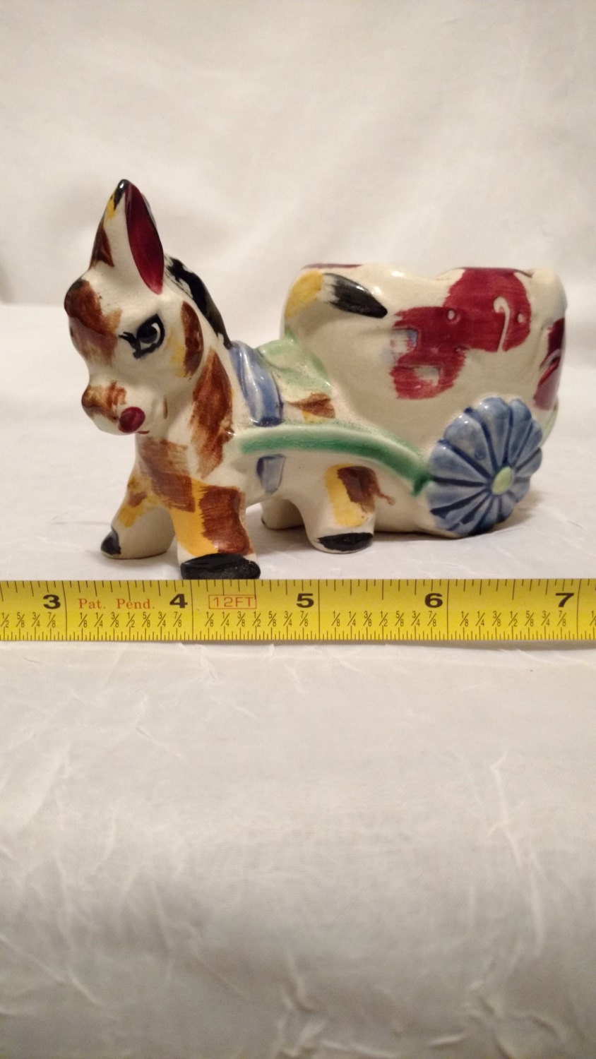 porcelain donkey