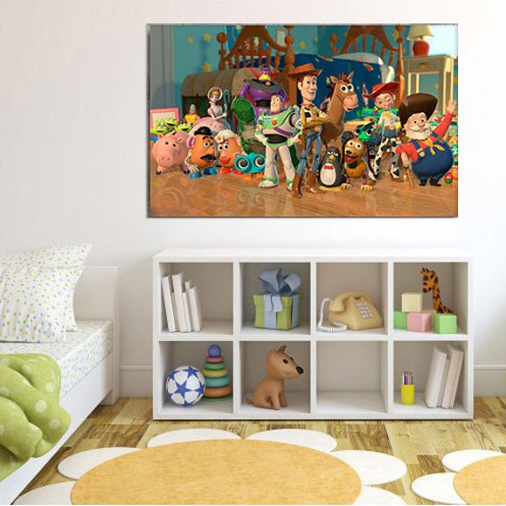 toy story canvas painting