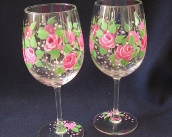 Rose glasses | Etsy