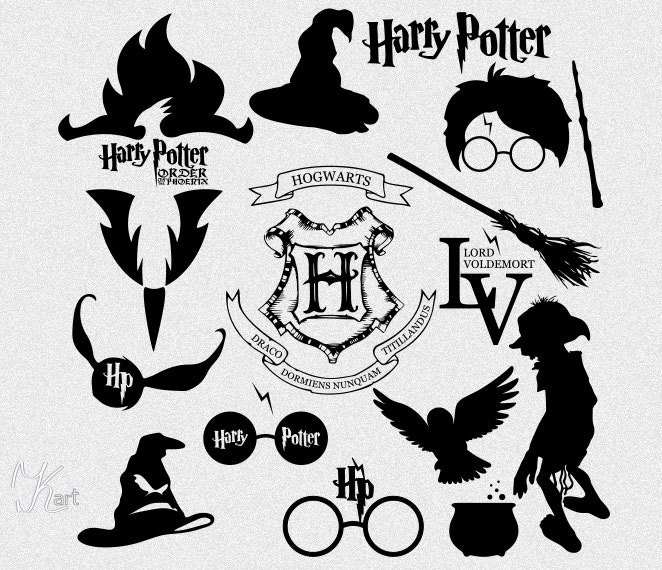 Download Harry Potter svg files, Harry Potter svg dxf png, Order of the Phoenix svg, Dobby svg, SVG files ...