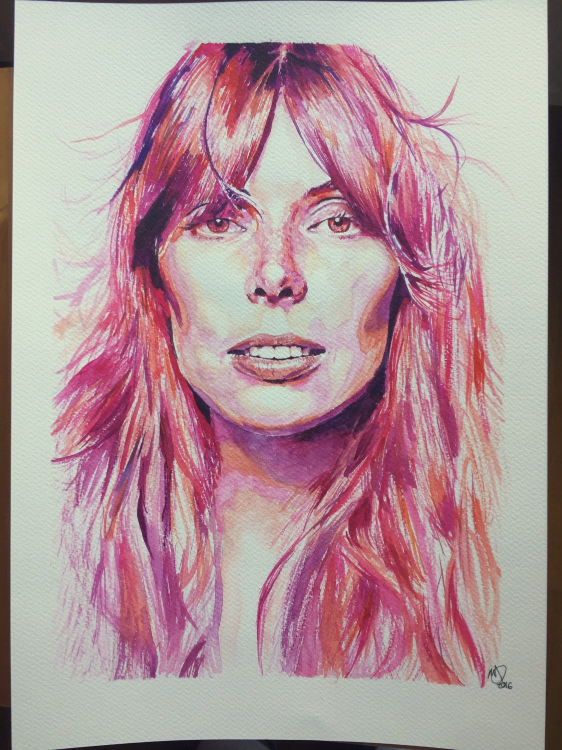 Joni Mitchell Original Painting By ArtByMitchellJames On Etsy   Il Fullxfull.1045826655 Qvgv 