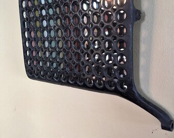 Mirrored Sewing Machine Foot Pedal Handmade Wall Deco Farmhouse Cottage Antique Salvage
