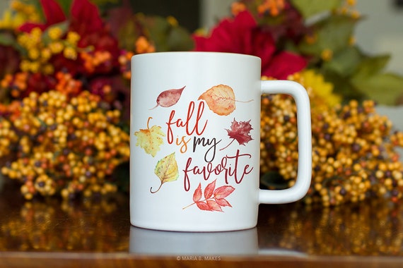 Download Coffee Mug with Sayings Fall Mug Pumpkin Mug Halloween