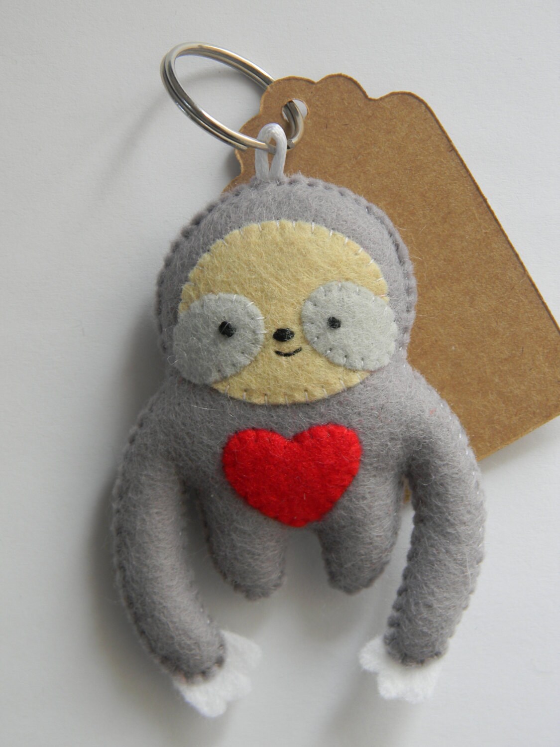 ty sloth keychain