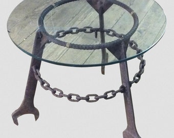 Rustic Up-Cycled Wrench Table