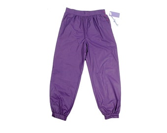 Vintage 80s Pants - Harem Pants - Purple Pants - 80s Harem Pants - High Waist Pants - 80s Purple Pants - New Wave - Hammer Pants - NOS L XL