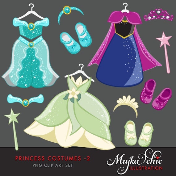 princess costume clipart - photo #7