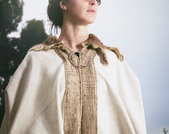 RESERVED for Aurélien Brunon - Woollen Viking Cape
