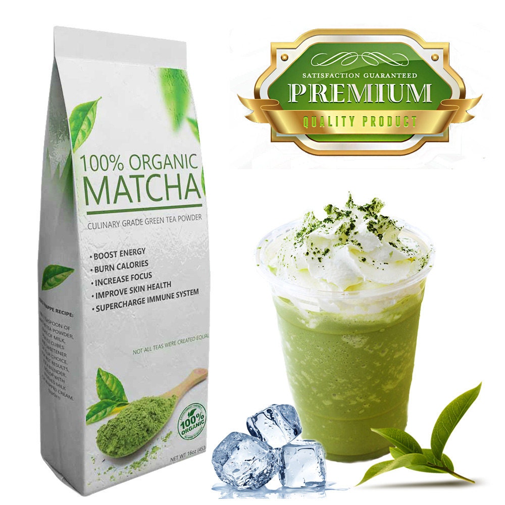 Organic Deluxe Matcha Green Tea Powder FREE 13 Day Shipping