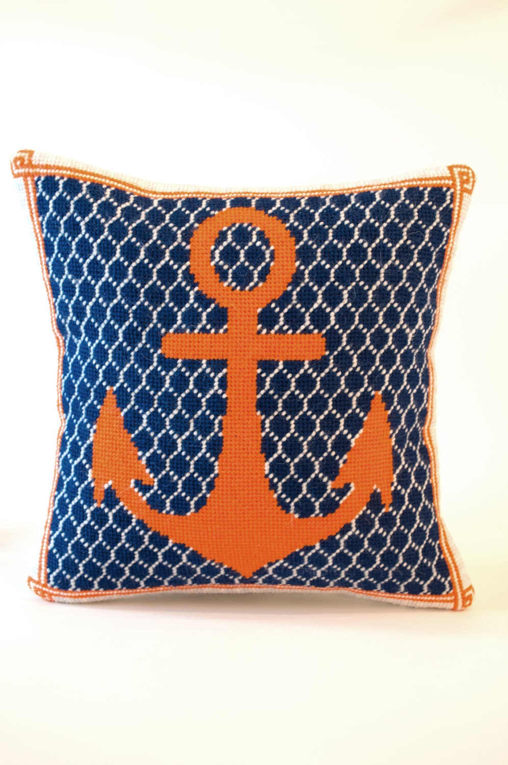 Anchor Needlepoint Kit with Stitch Painted Canvas