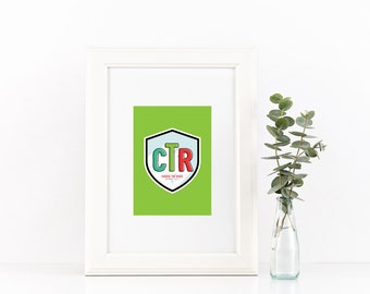 2017 LDS Primary Theme - Choose the Right - Printables