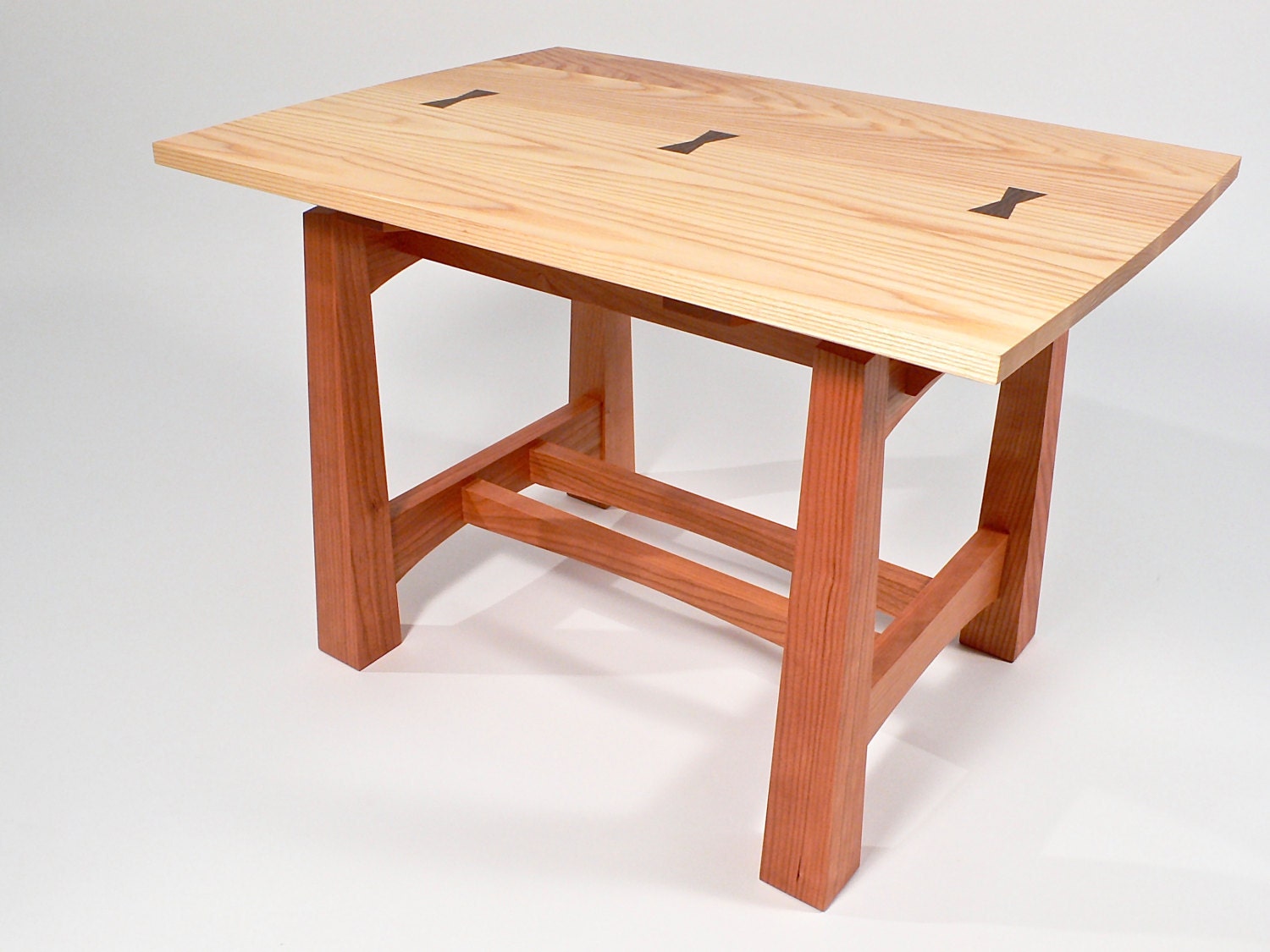 Hand Crafted Asian Style Contemporary End Table