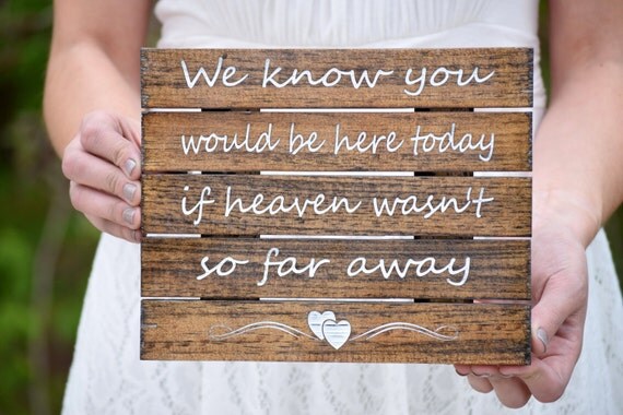We Know You Would Be Here Today If Heaven Wasn t So Far we-know-you-would-be-here-today-if-heaven-wasn-t-so-far