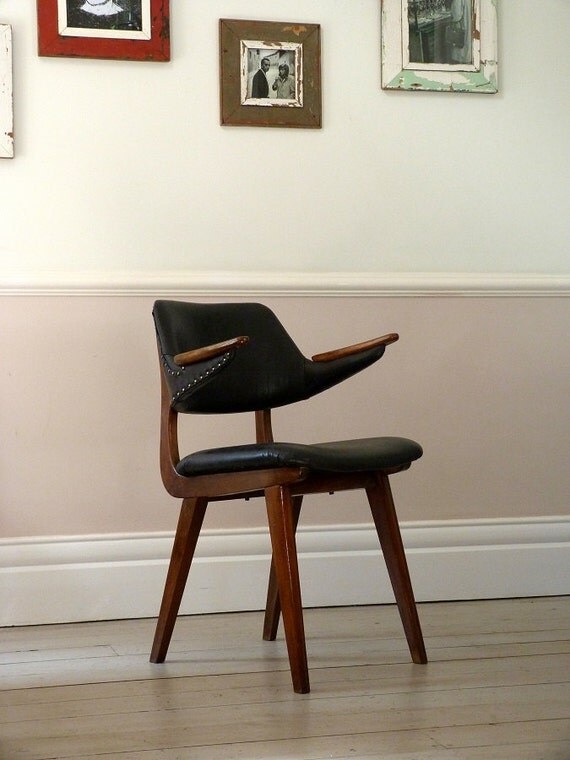 Vintage MidCentury Danish Leather Chair