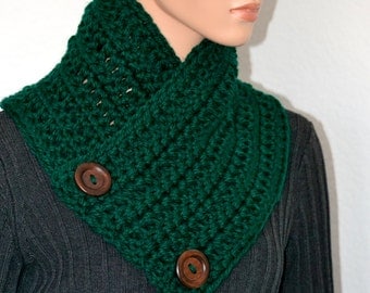 Crochet Chunky Fashion Neckwarmer