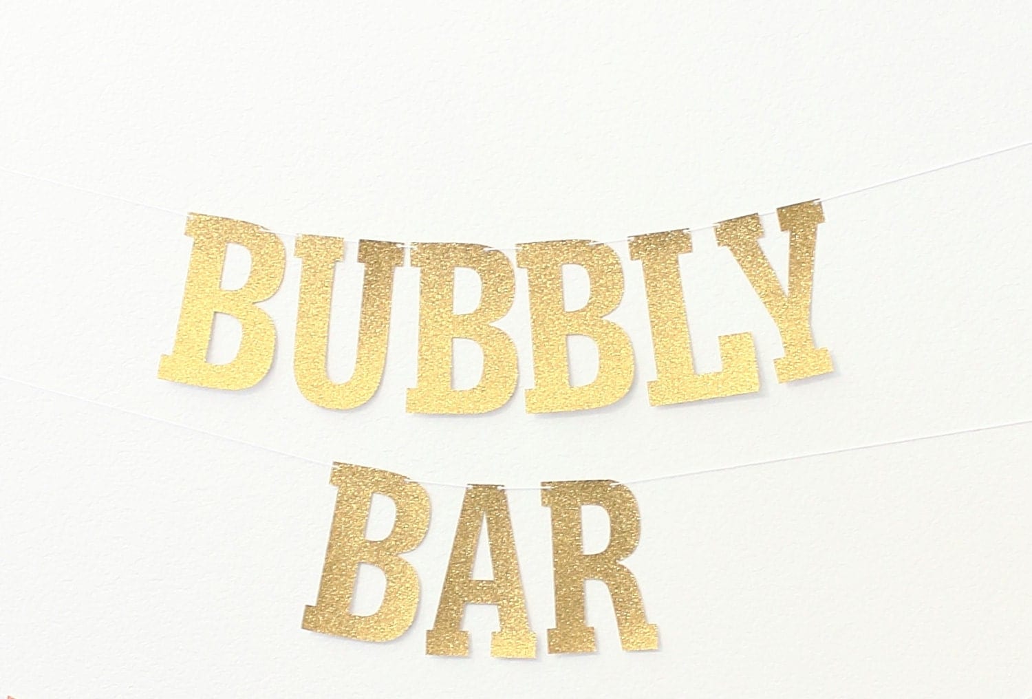 Bubbly Bar Banner Bubbly Bar Sign Birthday by MailboxHappiness