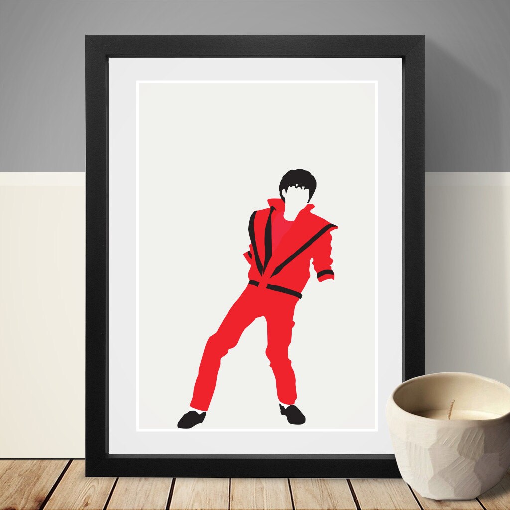 Michael Jackson Poster Music Poster Music Print Art Print