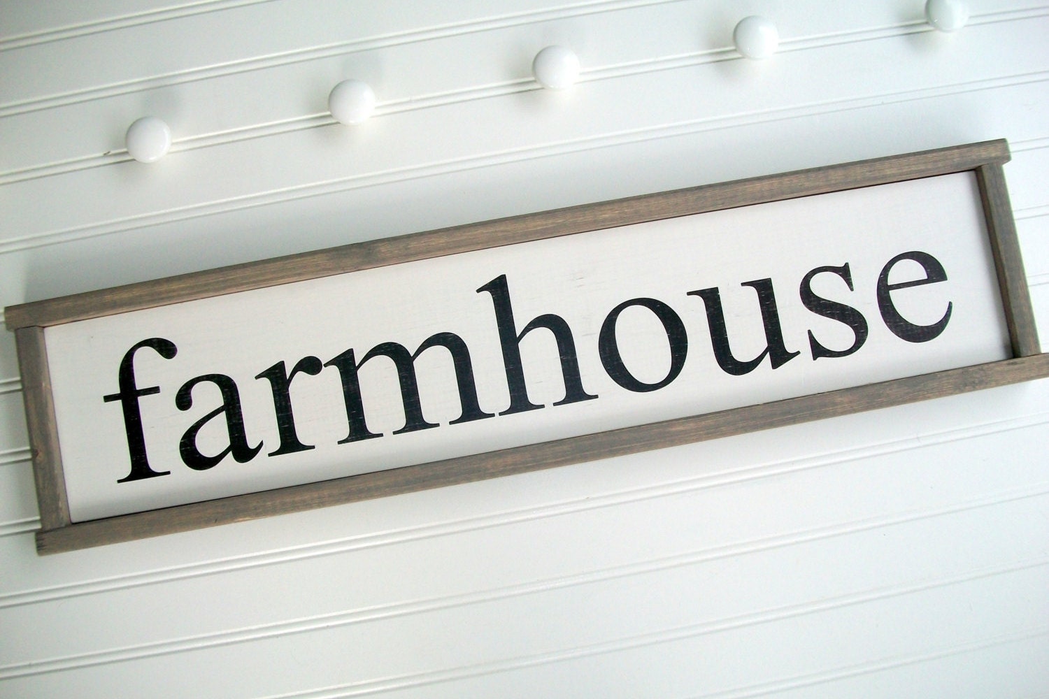 farmhouse sign