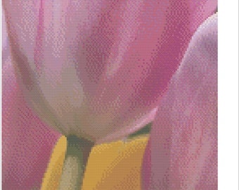 Tulips Cross Stitch Chart PDF ** Instant Download **
