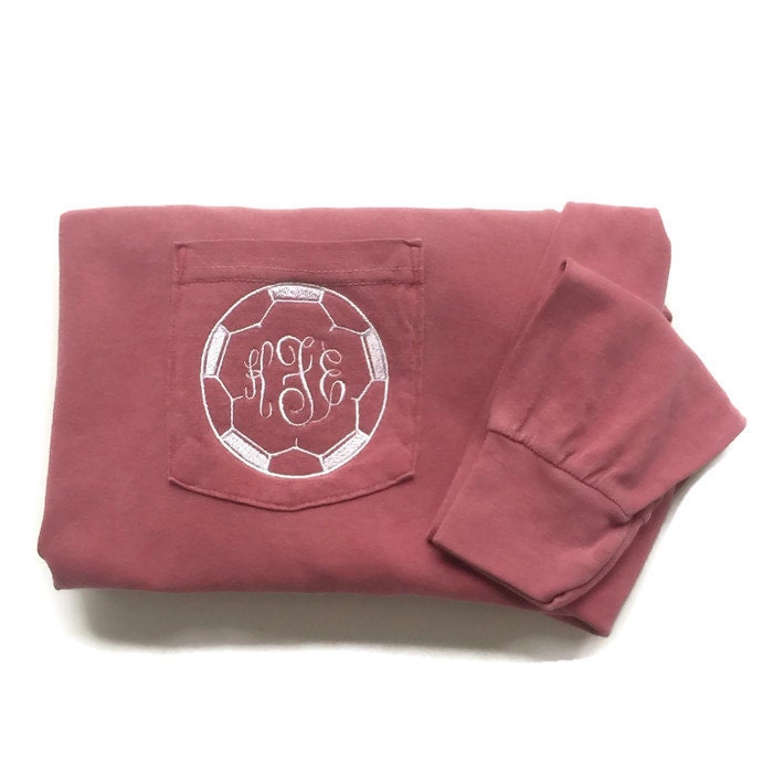 monogrammed soccer bag