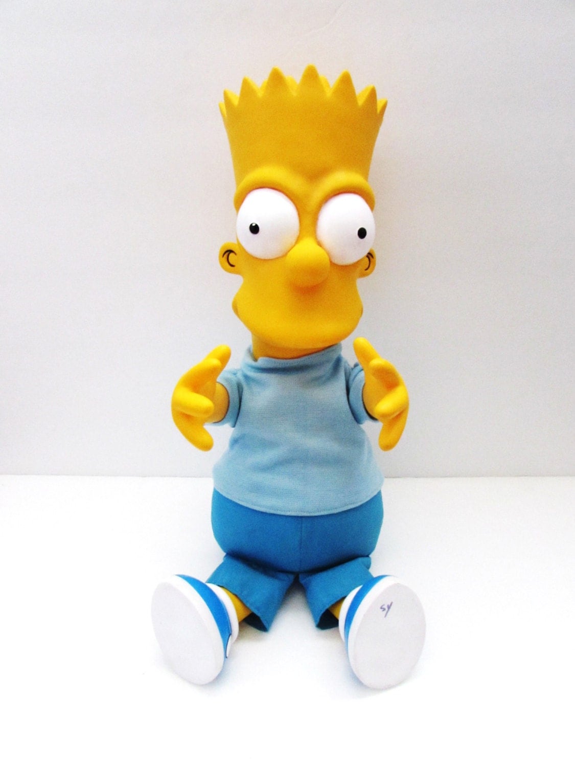 The Simpsons Bart Simpson Toy Doll Talking Pull String Large