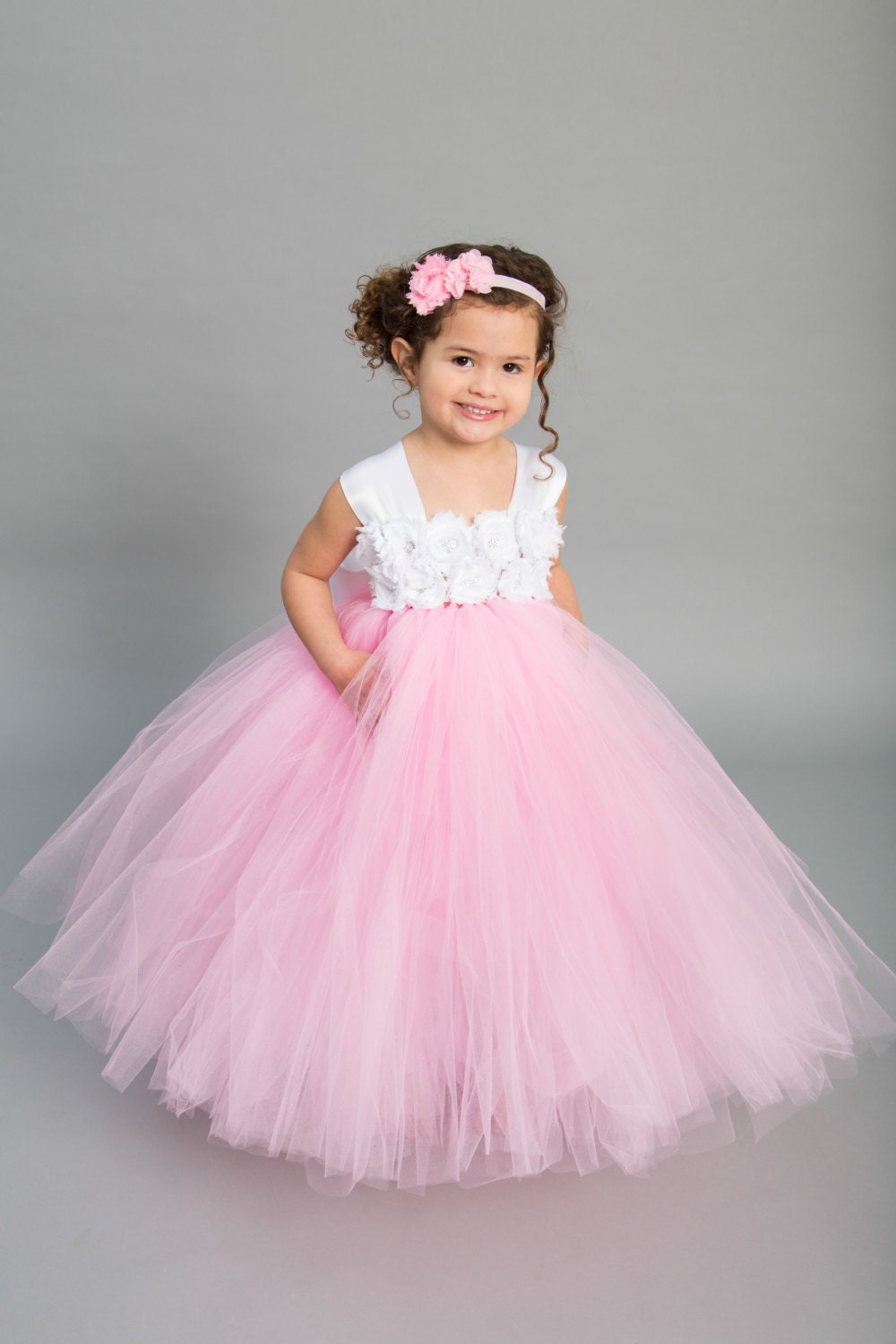 Flower Girl Dresses Made With Tulle 2