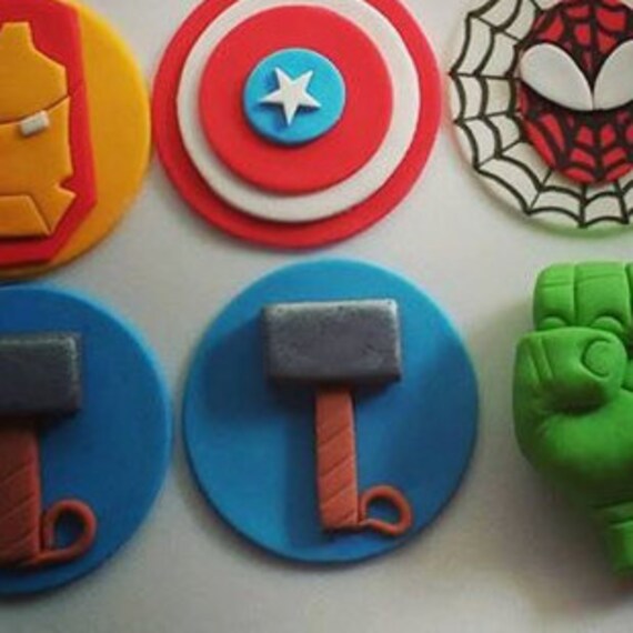 Thor Cupcake Toppers assorted quantities