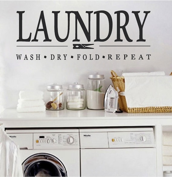Laundry Room Wall Decal Laundry Wall Decal Laundry Room
