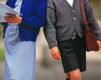 womens mens childrens jacket knitting pattern pdf ladies ...
