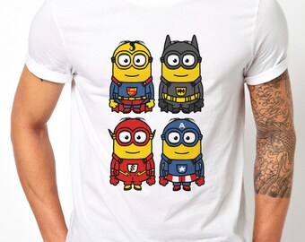 white minion t shirt