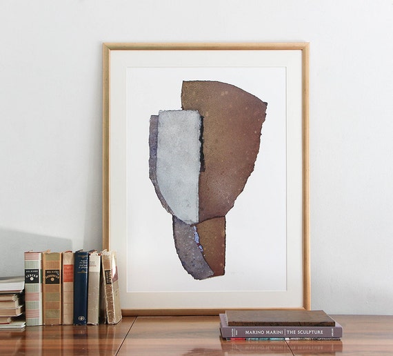 Large Modern Art Print Abstract Giclee Print of by BorianaM