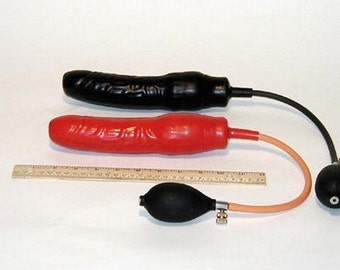 Large Semi-Hard Inflatable Dildo - FREE SHIPPING - Bondage BDSM Adult Mature 81