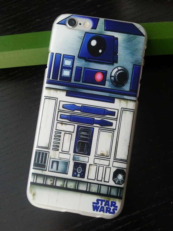 Retro Cartoon R2D2 STAR WARS Phone Case Snap-on Slim by lylylove