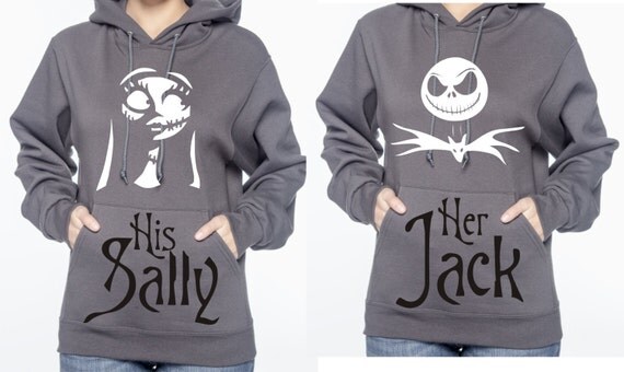 jack and sally couples shirts